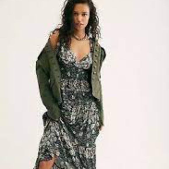 Free People Let's Smock About It Maxi Dress - Picture 1 of 13
